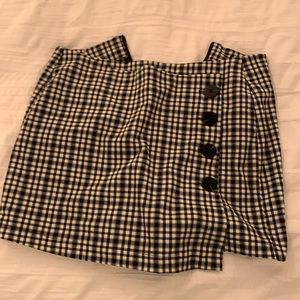 Plaid skort